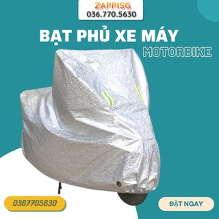 Bạt Trùm Xe  Áo che nắng mưa xe máy Tấm Phủ Che Nắng - Bạt Phủ Xe Máy Đa Năng Siêu Bền, cách nhiệt chống nước