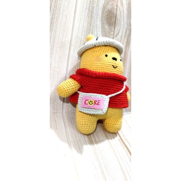 Gấu Pooh bằng len  - Pooh Bear
