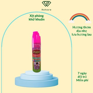 Nước hoa xịt phòng khử mùi OSHIDO 380ml hương thơm dịu nhẹ lưu hương lâu