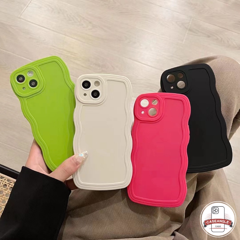 Ốp Điện Thoại Viền Gợn Sóng Cho Samsung A04s A03s A12 A13 A53 A52 A32 A50 A03 A31 A51 A02s A22 A23 A50s A52s A20s A21s A20 A11 A30 A33 A30s