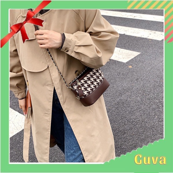 ` Túi xách đeo chéo đẹp hobo dạ kích thước 18*14cm đựng vừa điện thoại VG652