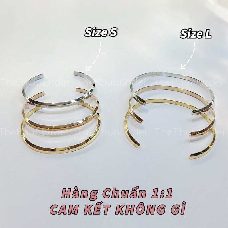 1 Chiếc Vòng Tay Unisex Bản Đẹp Cam Kết KHÔNG GỈ, BẢO HÀNH 1 NĂM