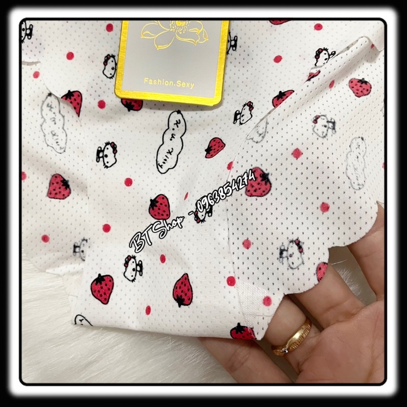 Quần lót su thông hơi co giãn tốt hoạ tiết dễ thương