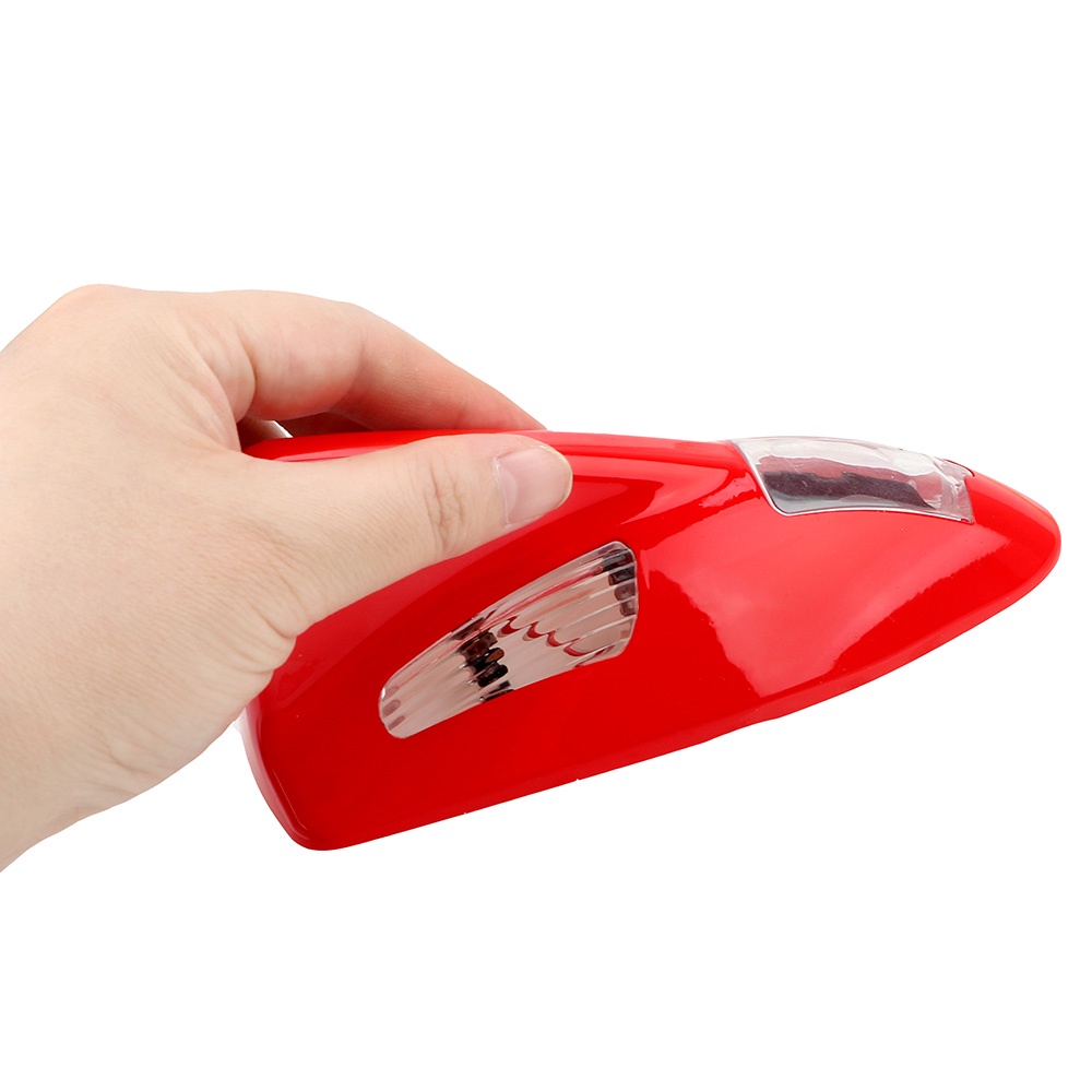 Ăng Ten Vây Cá Mập Có Đèn LED Nhấp Nháy Bảo Vệ Gắn Nóc Xe Hơi Dùng Năng Lượng Mặt Trời