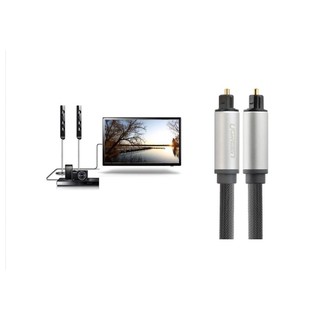 Cáp audio quang (Toslink, Optical) Ugreen 10539 / 10540 / 10541 / 10542  (vỏ nhôm)