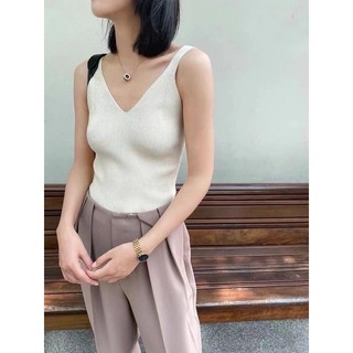 -Áo ba lỗ len xuất Hàn