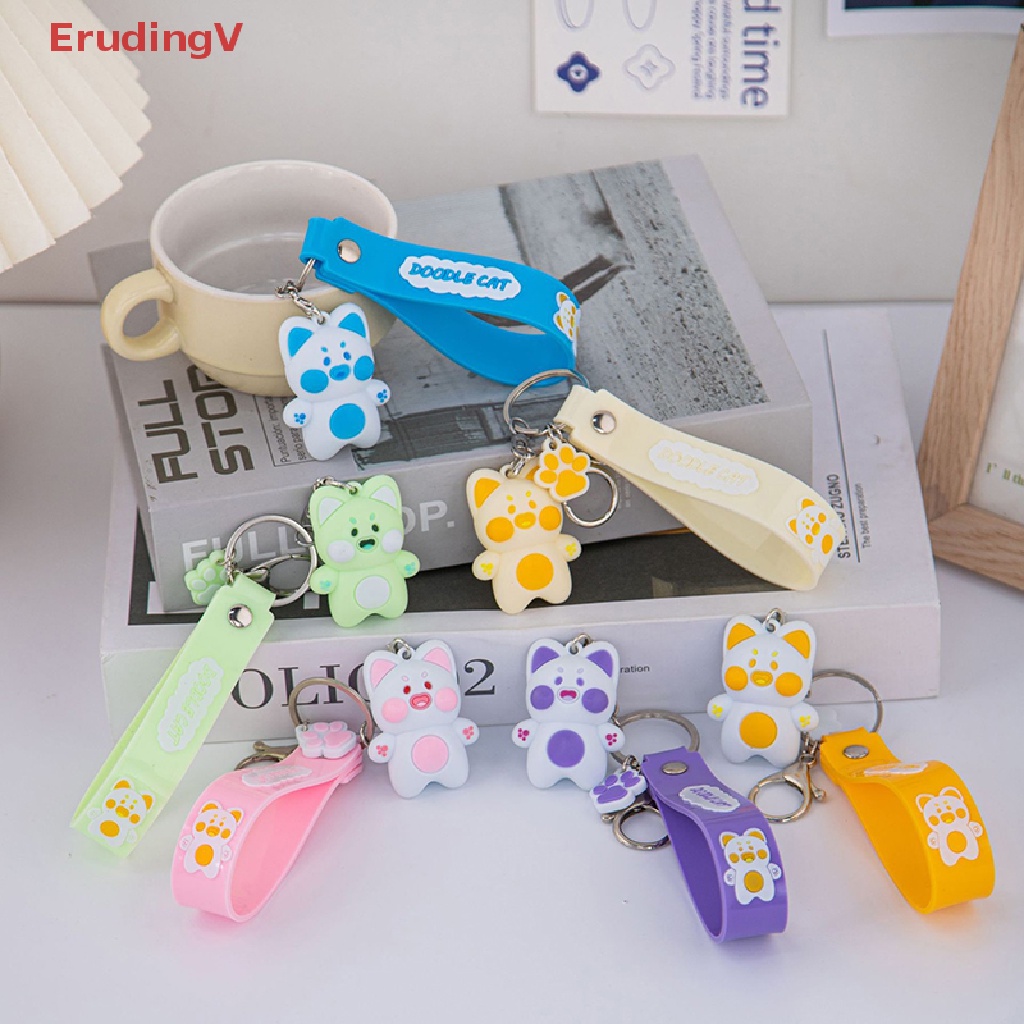 Móc Chìa Khóa Xe Hơi / Túi Xách Hình Mèo DuDu Dễ Thương Sáng Tạo