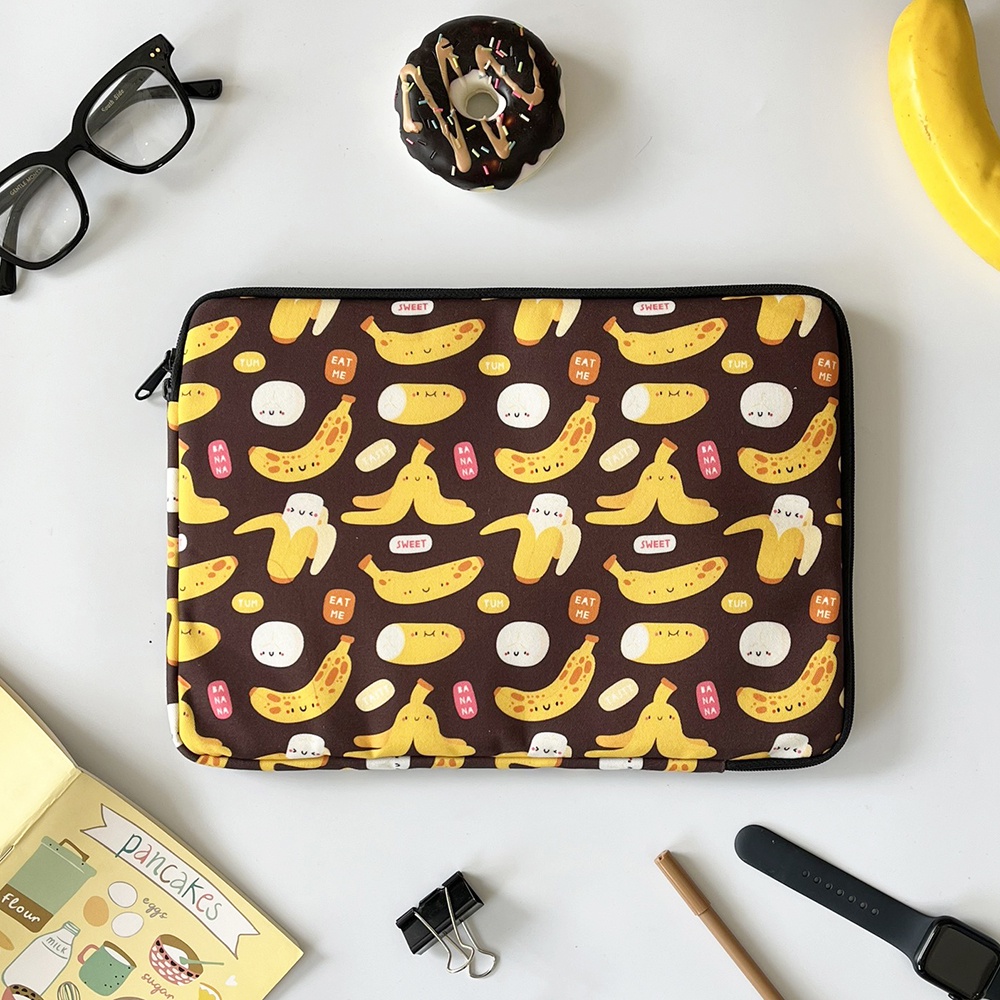 Túi chống sốc laptop Chocolate Banana | Ziczac Design | BigBuy360 - bigbuy360.vn