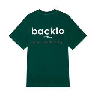 Áo thun BACKTO SIGNATURE - Dark Green