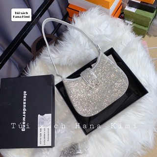 Túi kẹp nách đính đá Alexander Wang