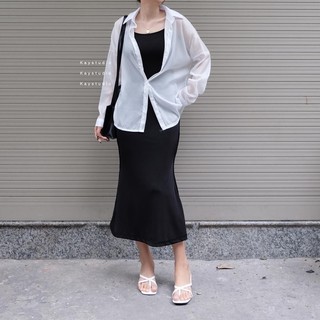 [KAYSTUDIO] ĐẦM THUN DÂY ĐUÔI CÁ