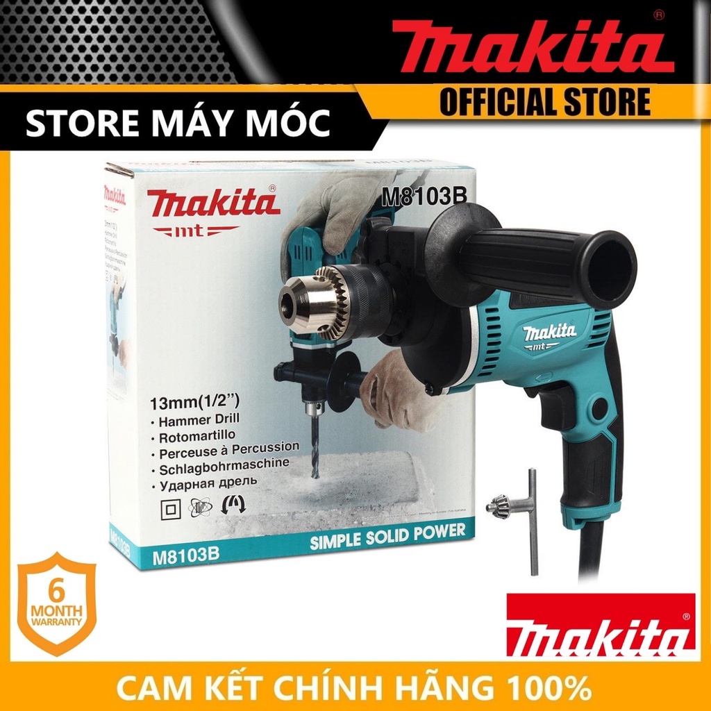 MÁY KHOAN BÚA 13MM 430W MAKITA M8103B - HÀNG CHÍNH HÃNG