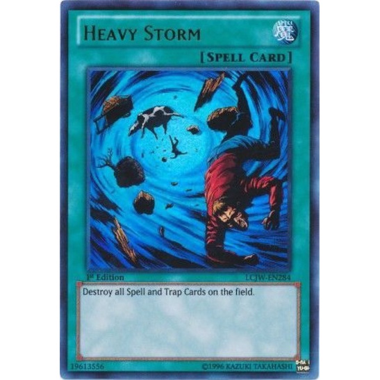 Lá bài yugioh: Heavy Storm - LCJW-EN284 - Ultra Rare