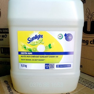 Nước rửa chén Sunlight Chanh 9.5kg