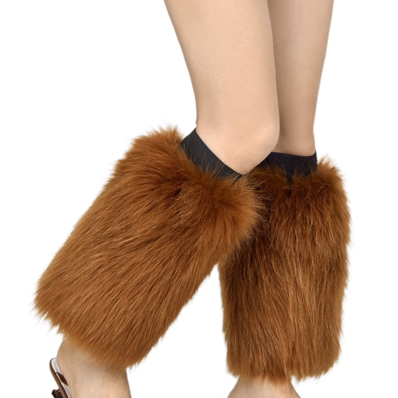 Tất Ống Chân Giữ Ấm Màu Trơn Thời Trang Mùa Đông