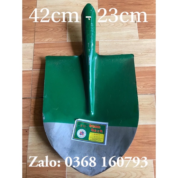 Xẻng làm vườn thép dày