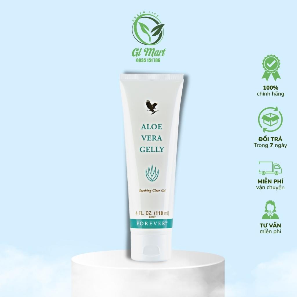 Gel Dưỡng Da Lô Hội Nguyên Chất Aloe Vera Gelly Tuýp 118ml
