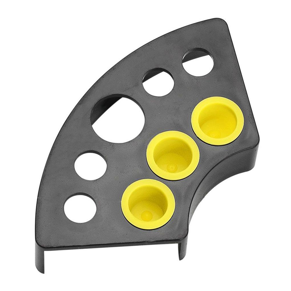 Giá Đỡ Bút Trang Điểm Lông Mày 8 Lỗ Bằng Nhựa Chống Rò Rỉ Tiện Lợi Dành Cho Gia Đình