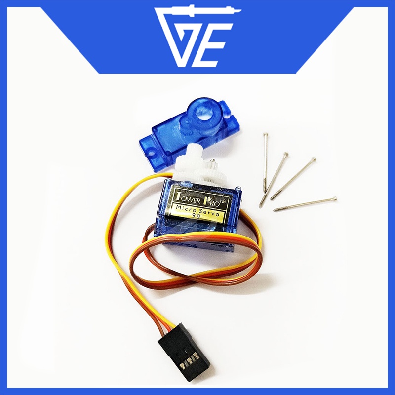 Servo SG90 9g thiết bị lái điều khiển từ xa Máy bay mô hình 9g 25CM