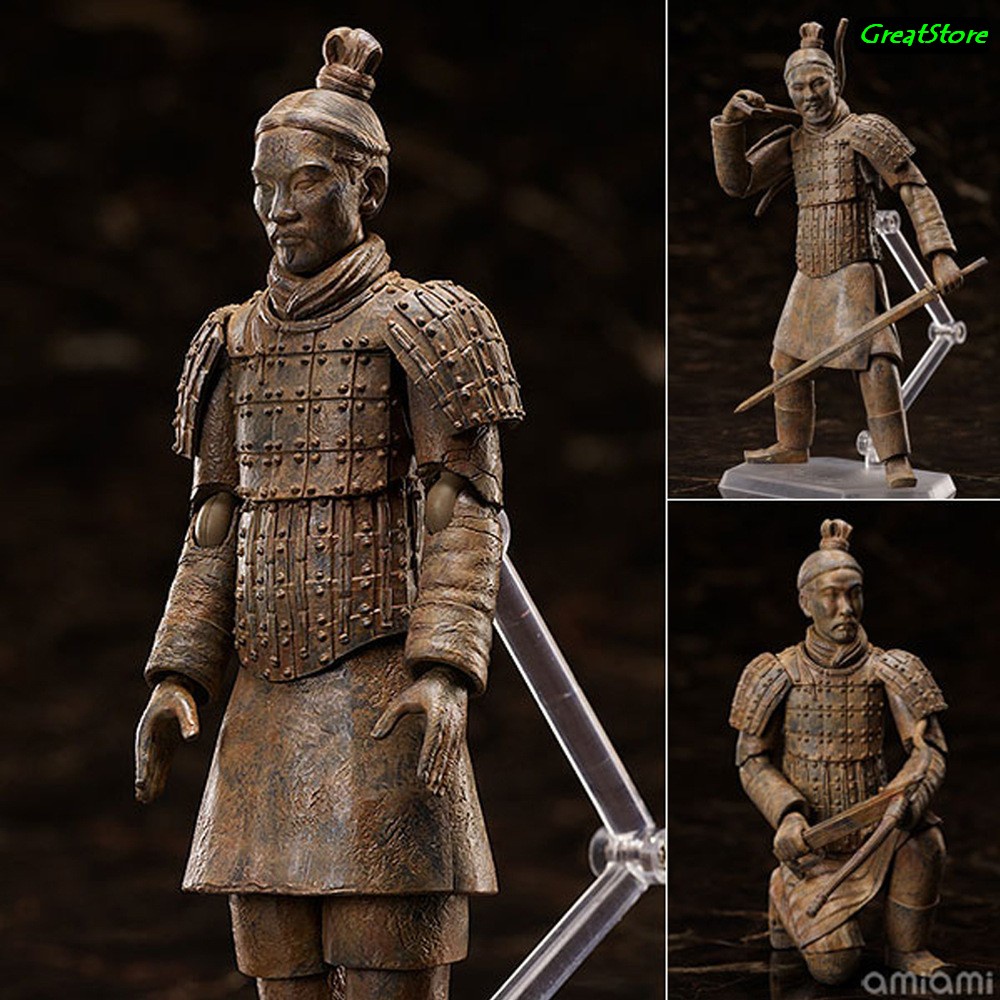 Mô hình chiến binh đất nung  Table Museum Terracotta Army SP 131 FIGMA Cử động được