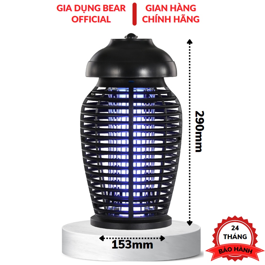 Đèn Máy Bắt Muỗi Thông Minh Cao Cấp Remax TULI, Thu Hút Diệt Đuổi Côn Trùng, Hiệu Quả 95% An Toàn Không Độc Hại, BH 24th