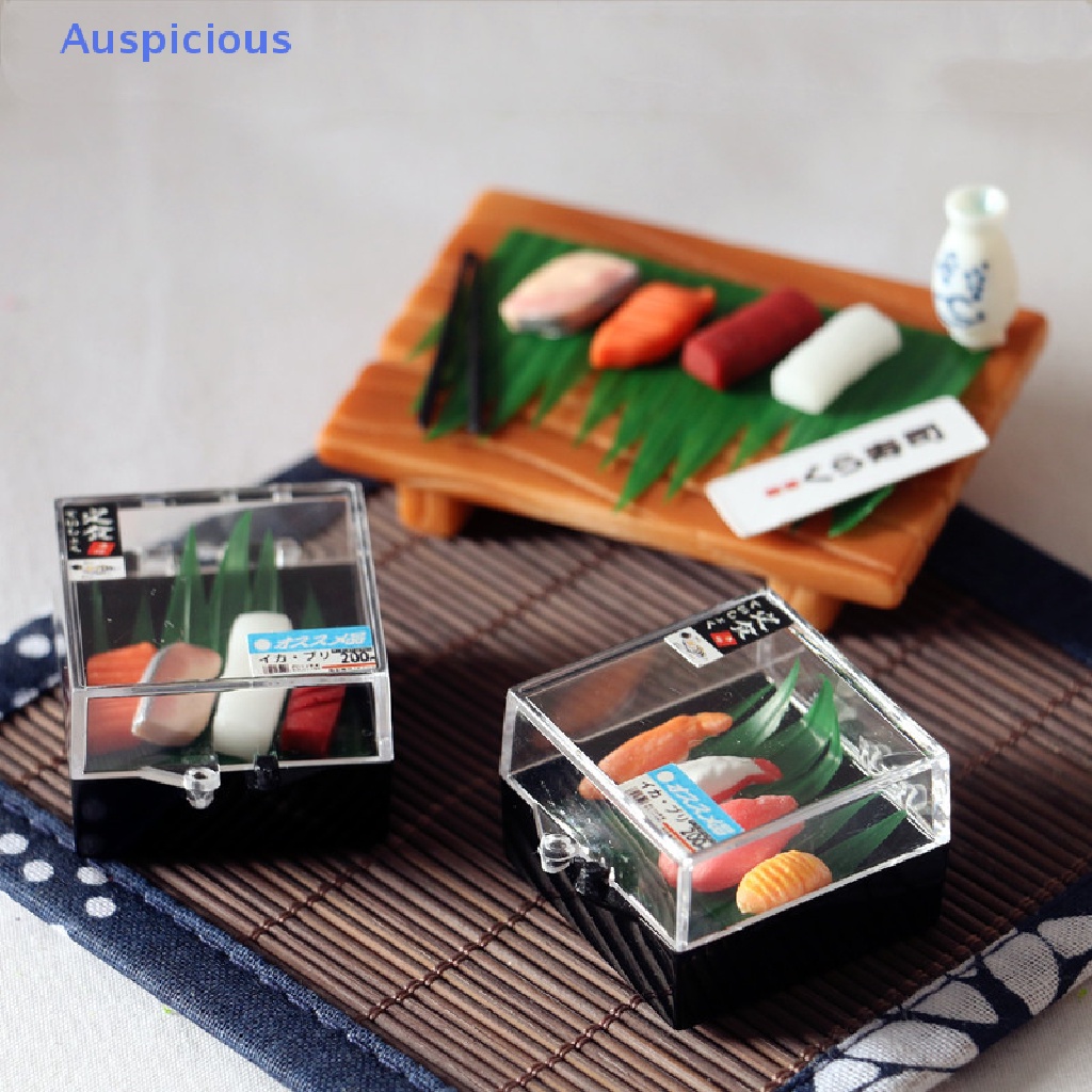 Mô Hình Sushi Mini Tỉ Lệ 1 / 6 Trang Trí Nhà Búp Bê