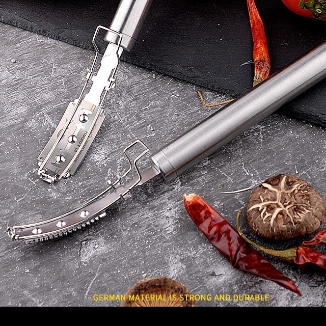 Dao cạo lông heo inox, dụng cụ cạo làm sạch lông lợn chất liệu thép không gỉ nhanh chóng tiện lợi
