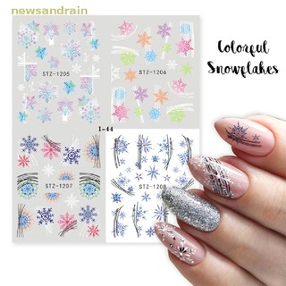 Nhãn Dán Trang Trí Móng Họa Tiết Giáng Sinh Độc Đáo
