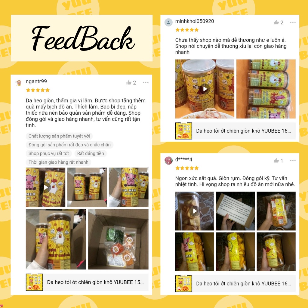 Khô gà lá chanh xé cay YUUBEE siêu ngon  50g 100g 200g 300g - Đồ ăn vặt đóng hộp giá rẻ Việt Nam - Ăn vặt