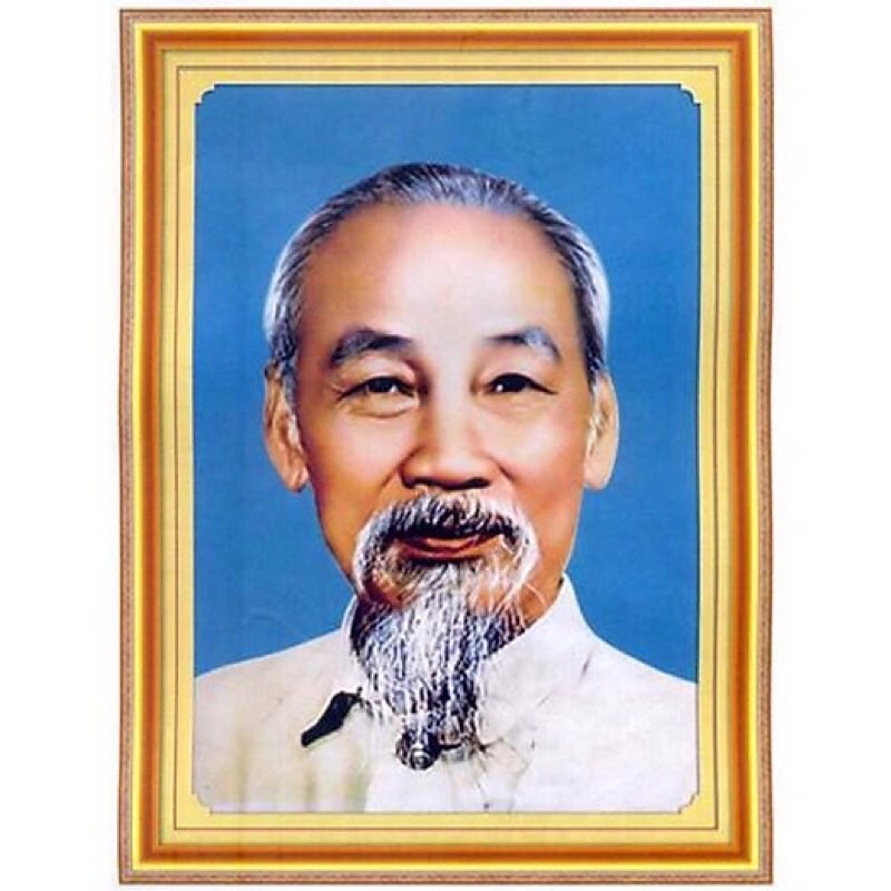 Tranh thêu -Tranh đính đá Chân Dung BÁC HỒ 222071 ,222072,222074 , DF422,DF420,DF214 ,thêu kín ( chưa thêu)