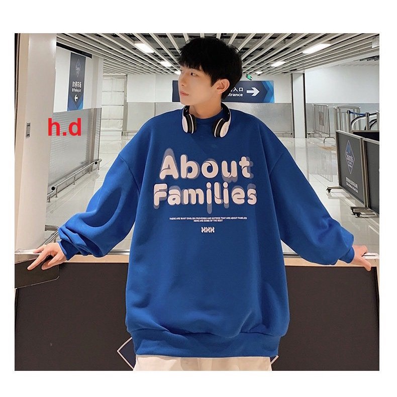 Áo sweater nam nữ in  About chất. áo sweater form rộng