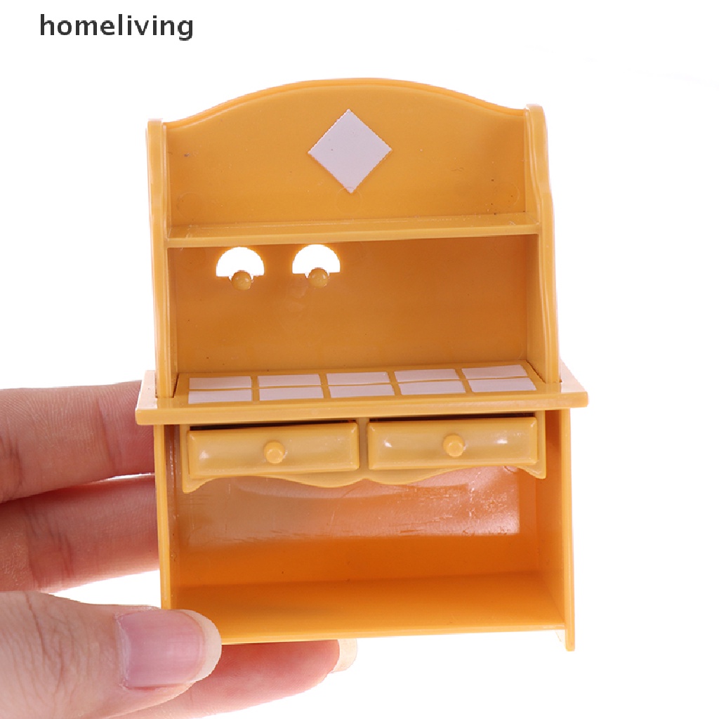 Mô Hình Nội Thất Nhà Bếp Xinh Xắn Cho Nhà Búp Bê Tỉ Lệ 1 / 12