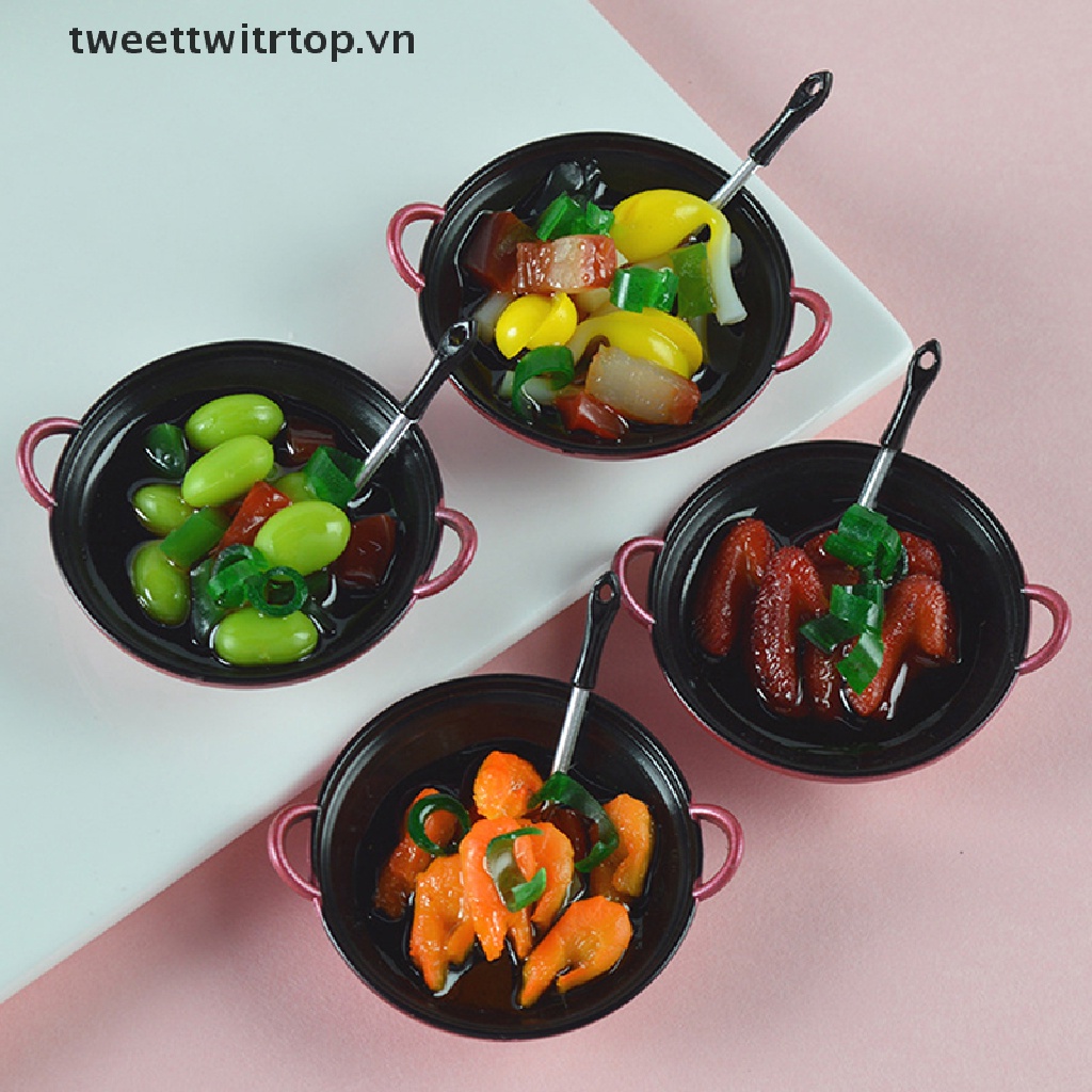 Mô Hình Nồi Nấu Ăn Trang Trí Nhà Búp Bê