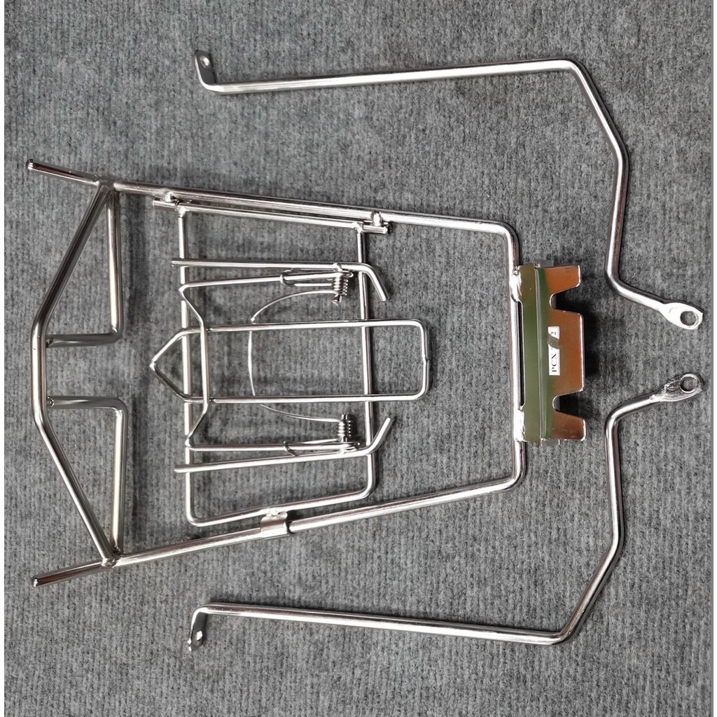 Baga giữa xe PCX 160 inox 10 li sáng, đẹp