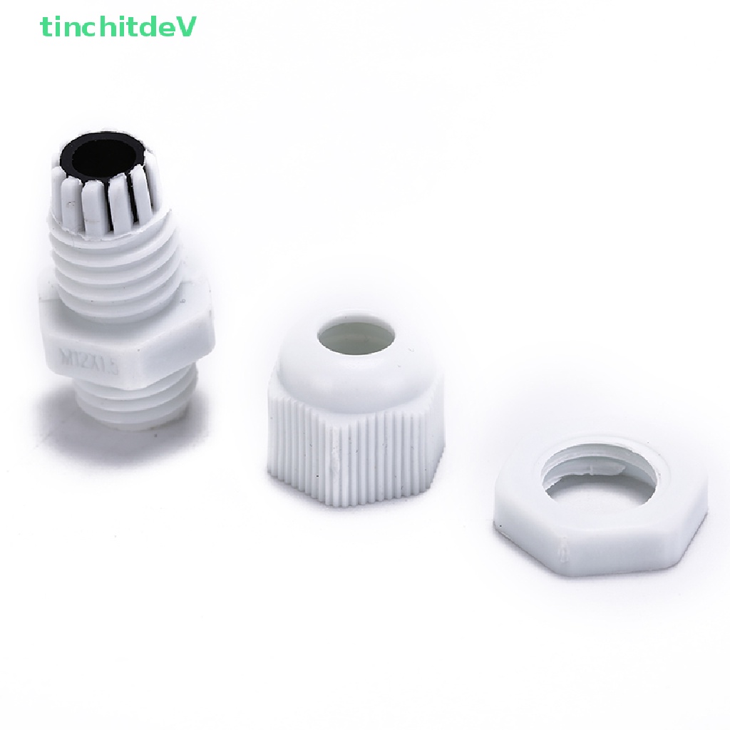 Bộ 10 Đầu Nối Cáp Nhựa Chống Thấm Nước ip68 m12x1.5 Cho 3-6.5mm