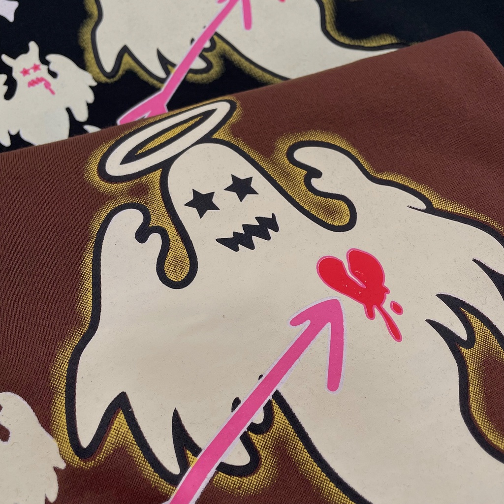 Áo HoODie Oversize ODIN CLUB Ghosts, Áo Hoodie form rộng nam nữ ODIN, Local Brand ODIN CLUB