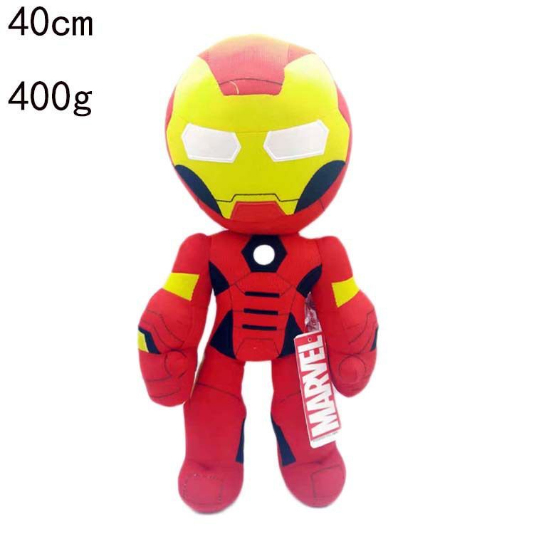 Búp Bê Nhồi Bông Mềm Mại Hình Siêu Anh Hùng Marvel 40cm
