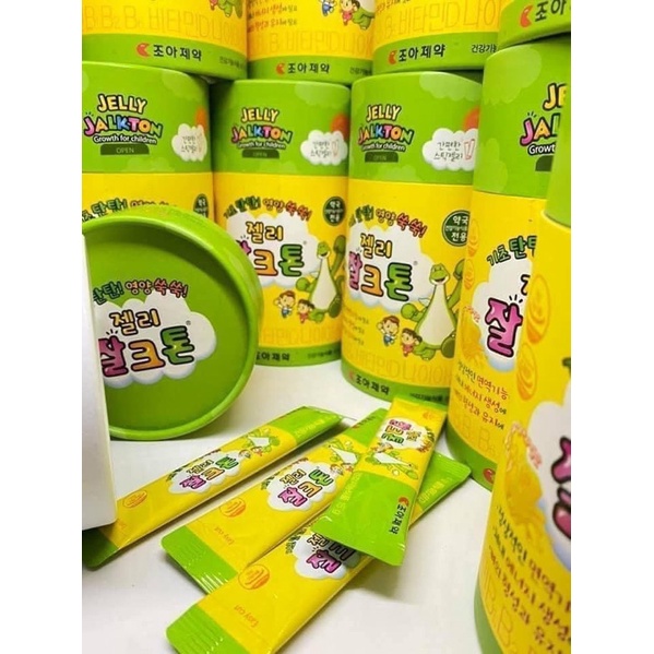 Thạch hồng sâm vitamin Jalkton giúp bé tăng chiều cao tăng đề kháng nội địa Hàn Quốc