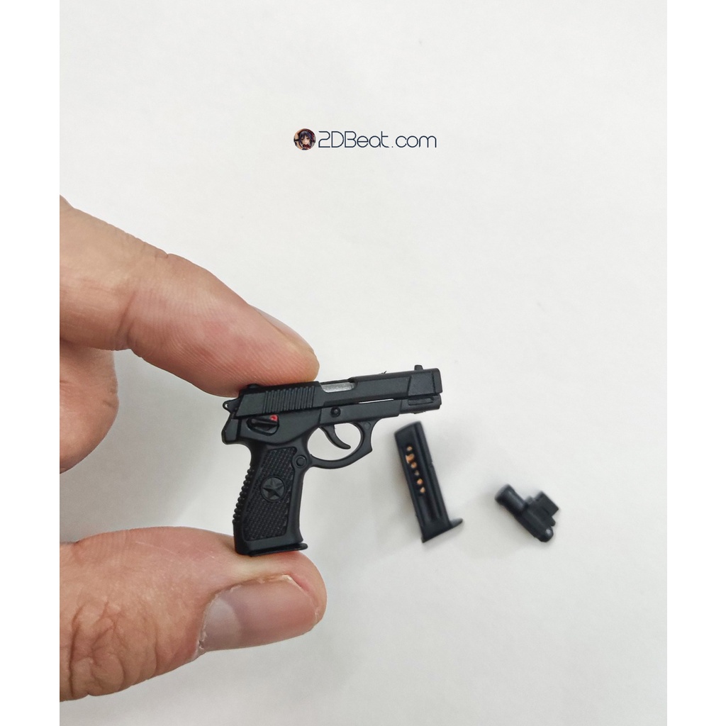 Mô hình 1/6 Pistol Qsz92 / HK416 dành cho Figure, Hot toys