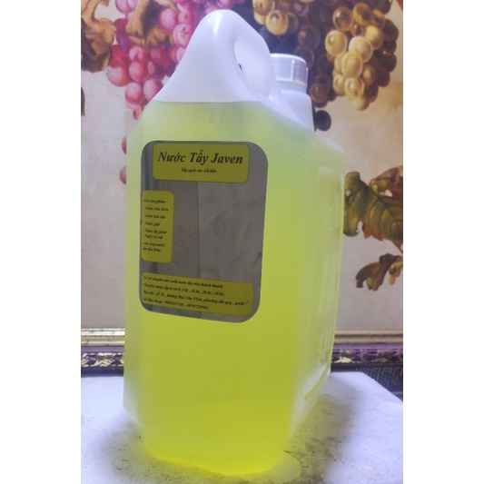 nước tẩy quần áo javen can 5 lít