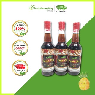 Nước mắm chay linh chi 300ml