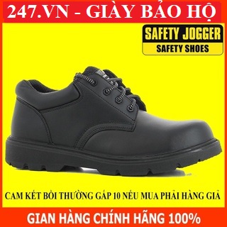 Giày Bảo Hộ Lao Động Jogger X1110 S3 SRC Da Chất Lượng Cao, Đế Chống Đâm Xuyên, Chống Trơn Trượt