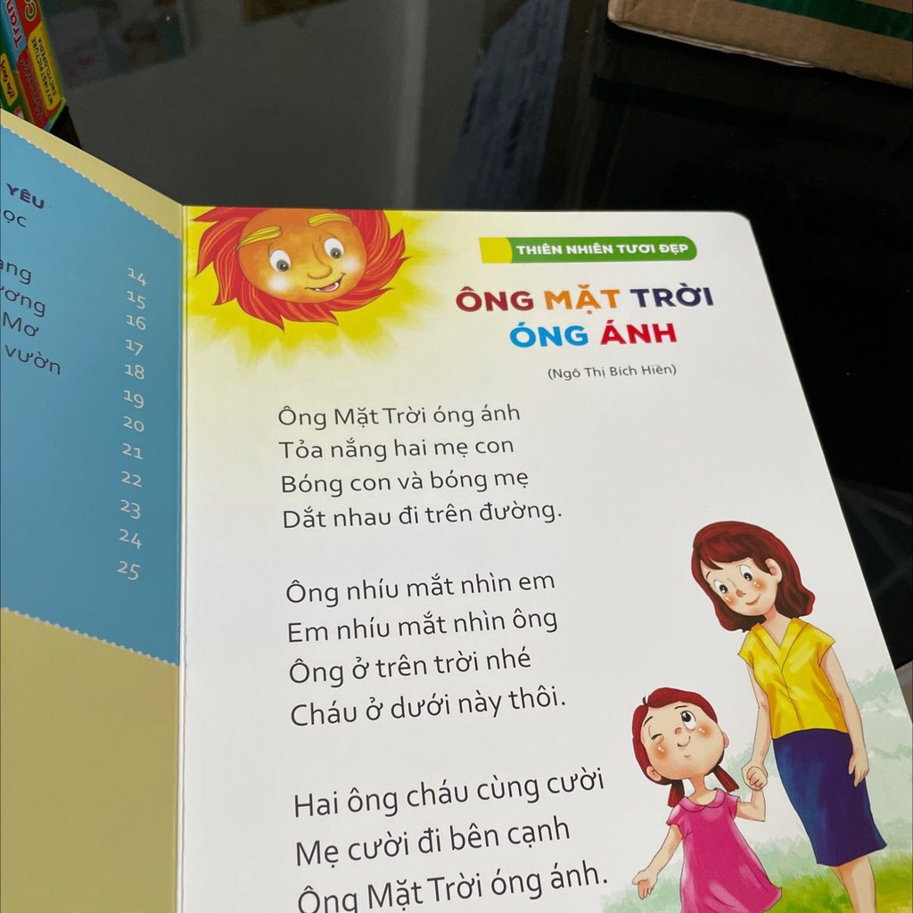 Sách Thơ Cho Bé Tập Nói