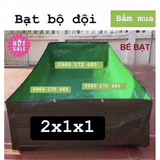 Bể bạt nuôi cá ốc ếch lươn tôm - Tặng van xả nước