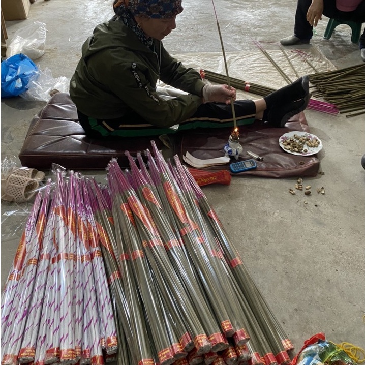 Nhang Bài Quấn Tay, Hương Tết, Hương Sào Thơm Tự Nhiên Tiến Đạt