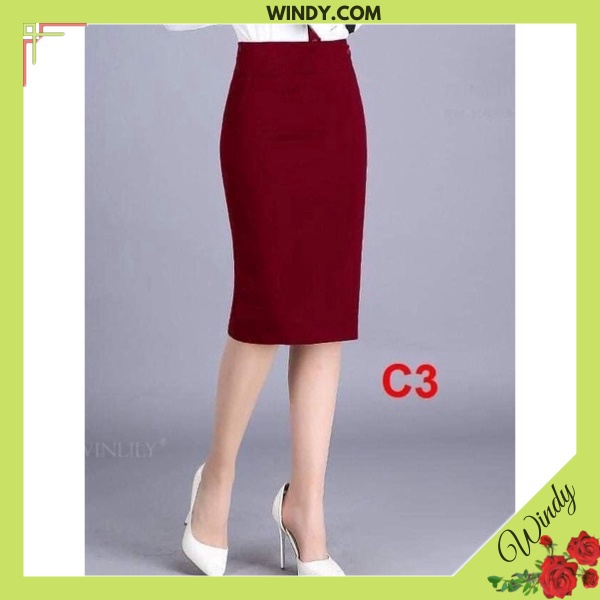 Chân Váy Công Sở Bút Chì Sẻ Sau Dáng Dài Thời Trang Văn Phòng Trẻ Trung Windy.com