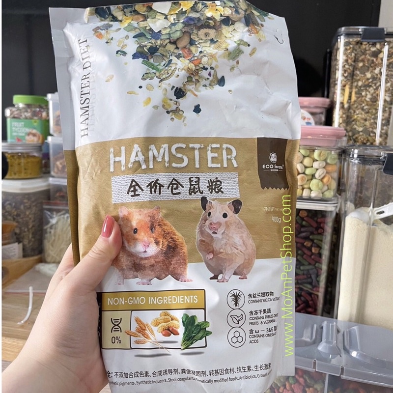 Thức Ăn Hỗn Hợp Eco Forest cho Hamster | Thú Nhỏ (Gói Chiết 100gr)