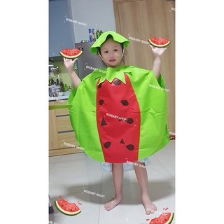 Set hóa trang Halloween cho bé hình trái bí, trái dưa hấu