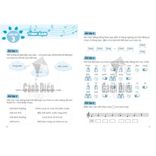 Sách Thực hành  Âm nhạc lớp 1 (Cánh Diều)