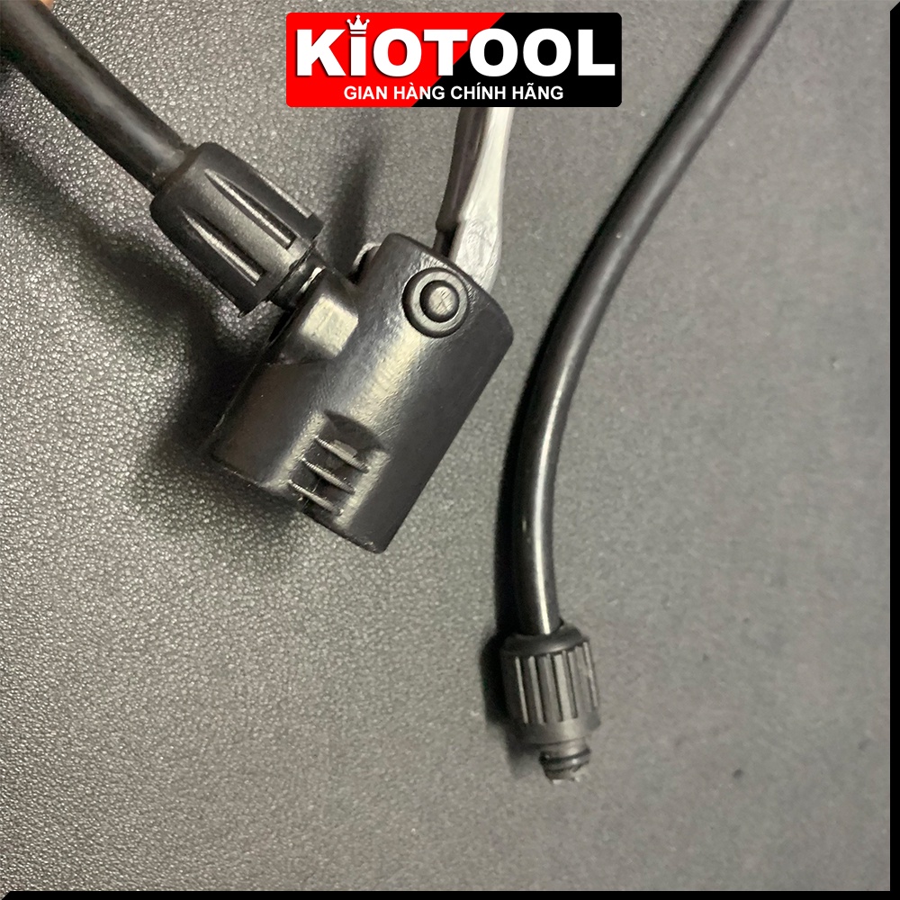 Đầu vòi bơm xe đạp xe máy CHỈ DÙNG CHO BƠM ĐẠP CHÂN 1 ống và 2 ống Kiotool màu ngẫu nhiên,